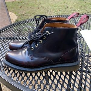dr. marten emmeline cherry red